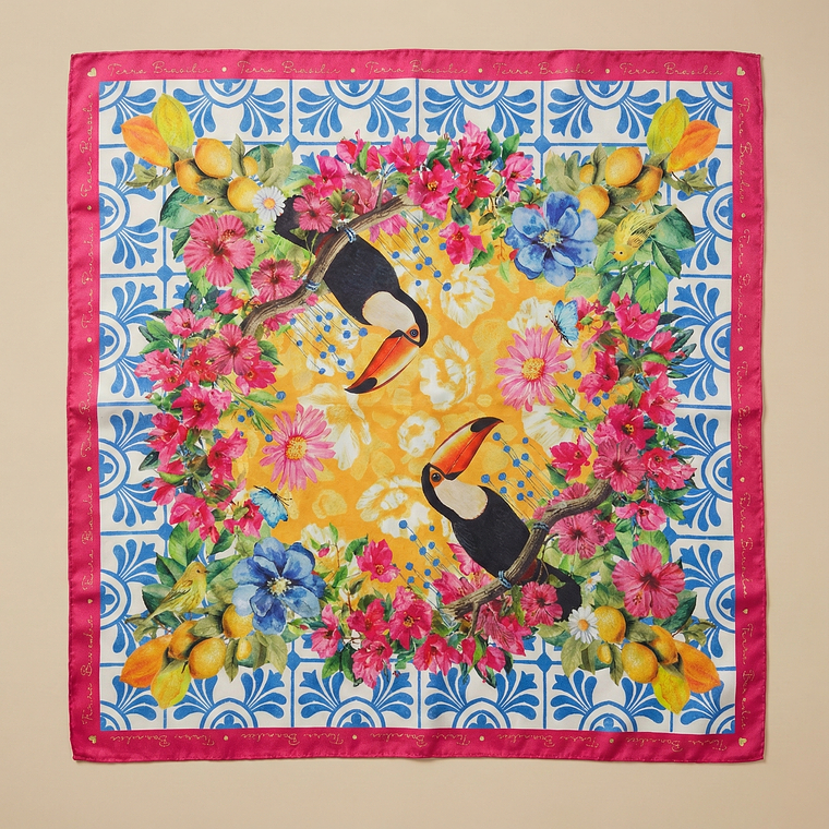 Pañuelo Tucano en Flor 1