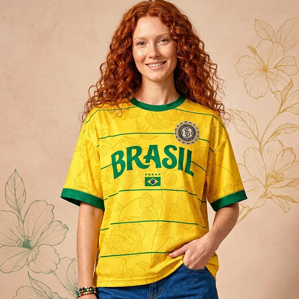 Camiseta Verde Amarela 1