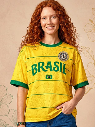 Camiseta Verde Amarela