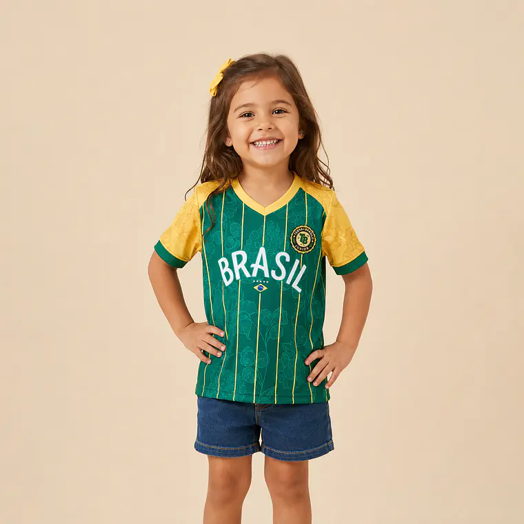 Camiseta Verde Infantil 1