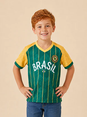 Camiseta Verde Infantil