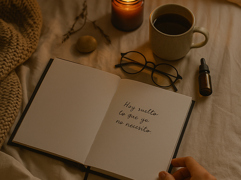 Escribir por la noche: cómo descargar el día antes de dormir