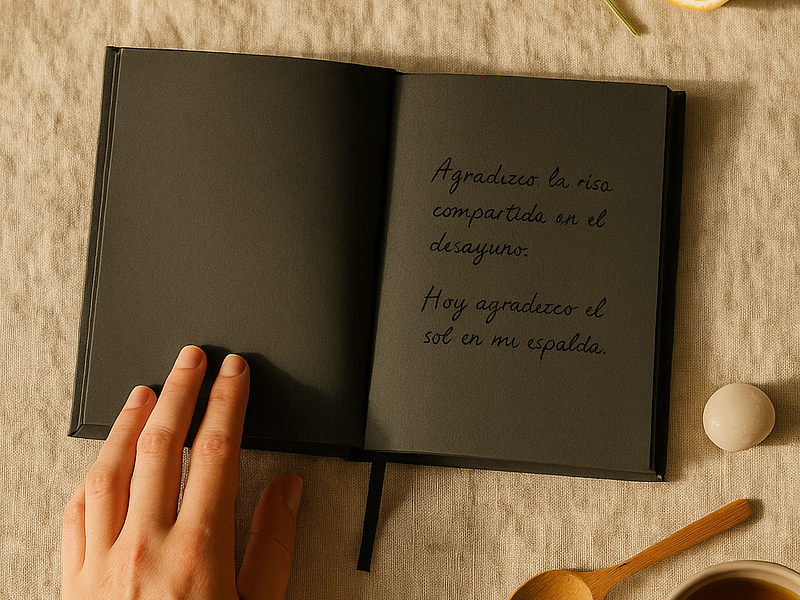 Journaling de gratitud: cómo comenzar y sostenerlo