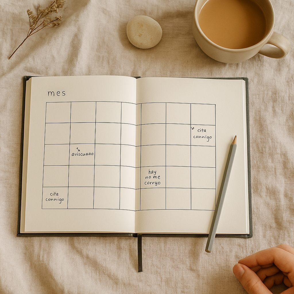 Cómo usar tu Terra Journal para planificar tu mes con sentido