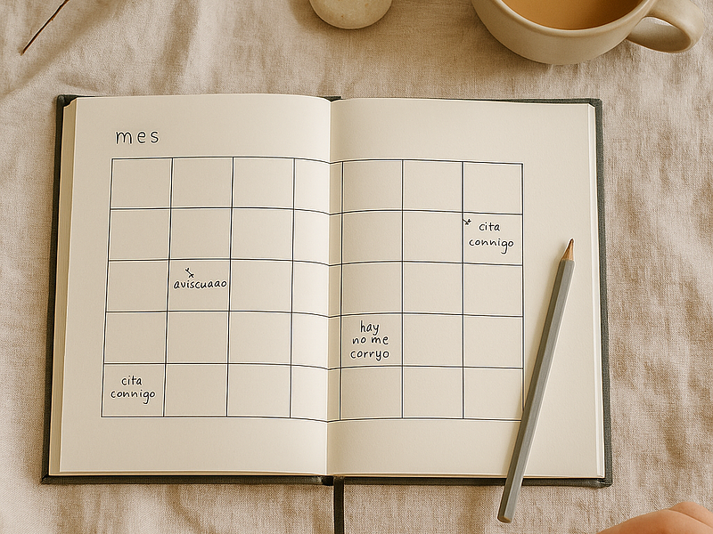 Cómo usar tu Terra Journal para planificar tu mes con sentido