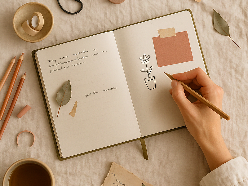 Cómo transformar tu Terra Journal en tu refugio creativo