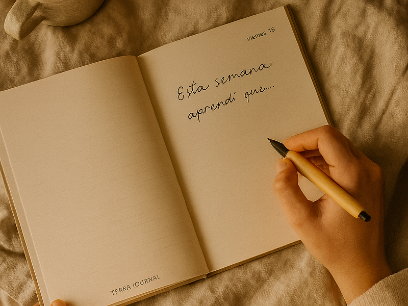 Rituales de domingo: cerrar la semana con escritura consciente