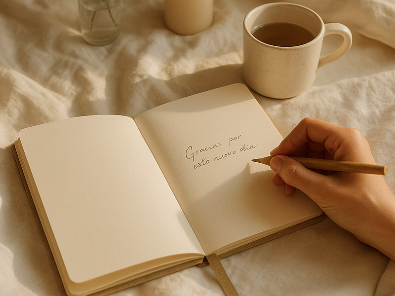 Escribir en la mañana: conectar contigo antes de empezar el día