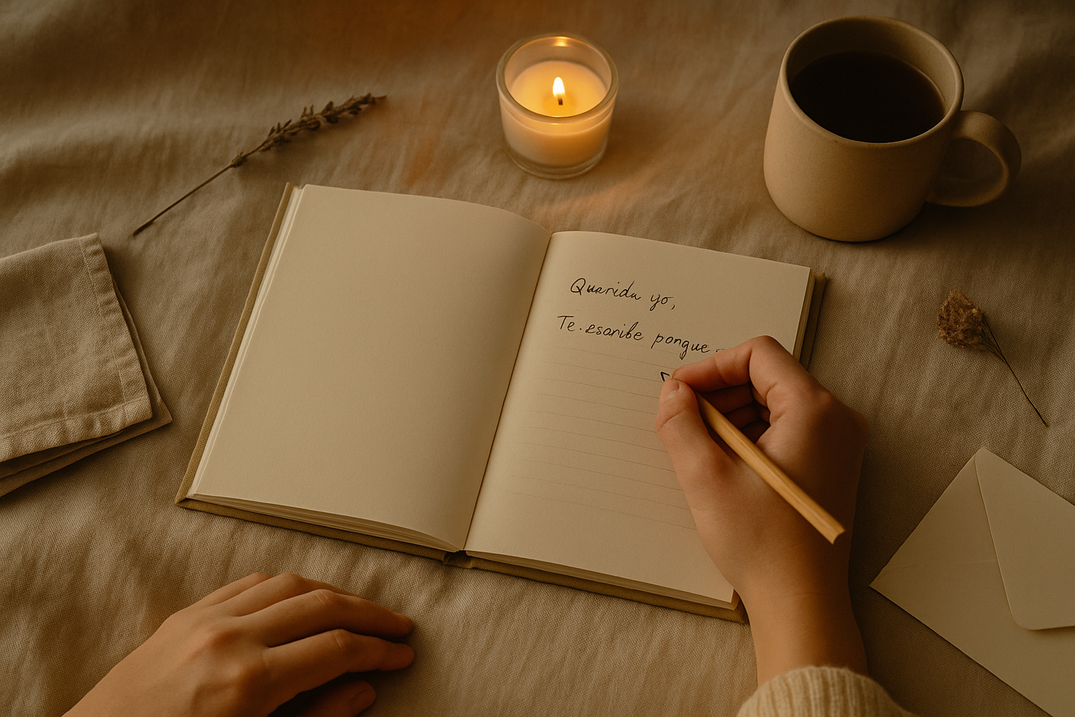 Carta a mí misma: una práctica emocional profunda con papel y lápiz