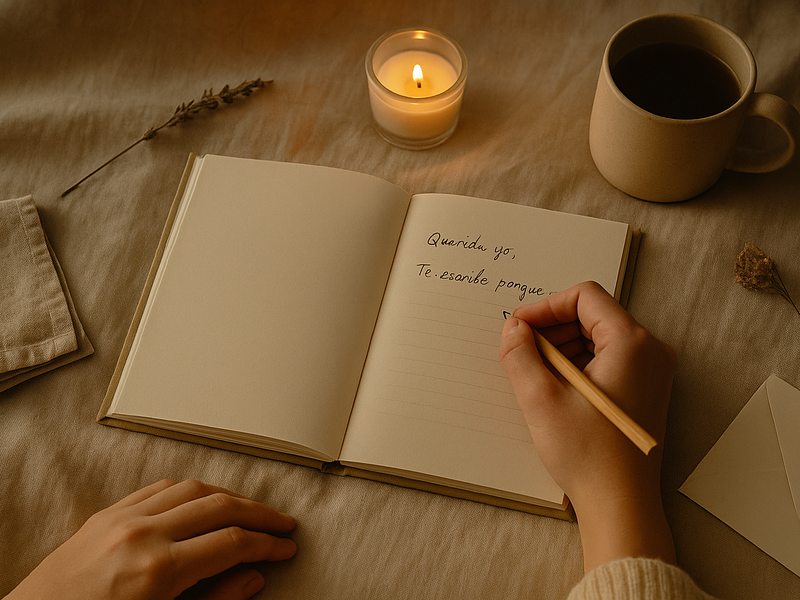 Carta a mí misma: una práctica emocional profunda con papel y lápiz