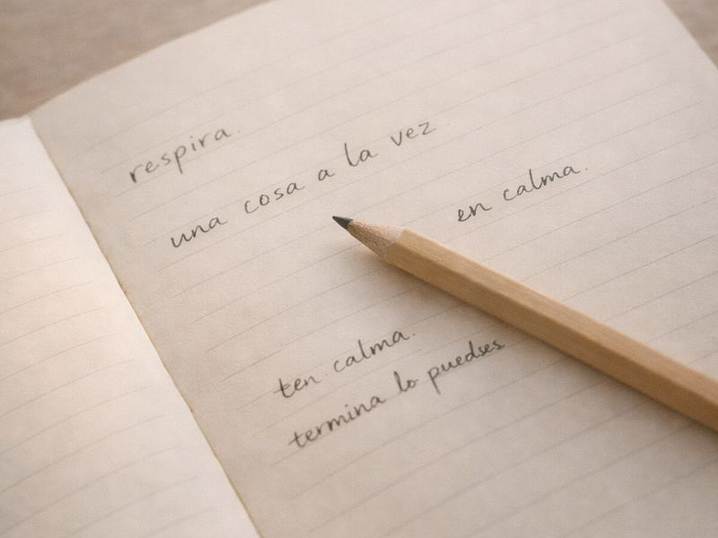 Micro-escrituras para días caóticos