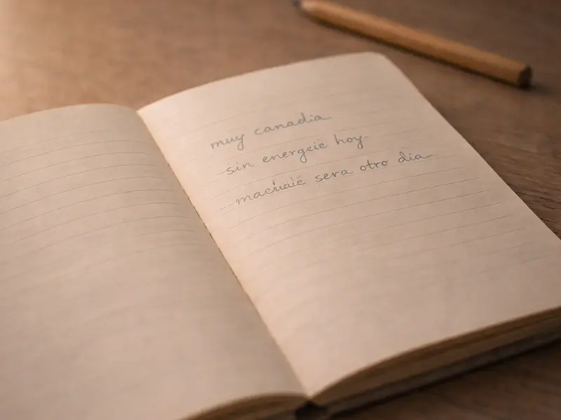 El cansancio también escribe