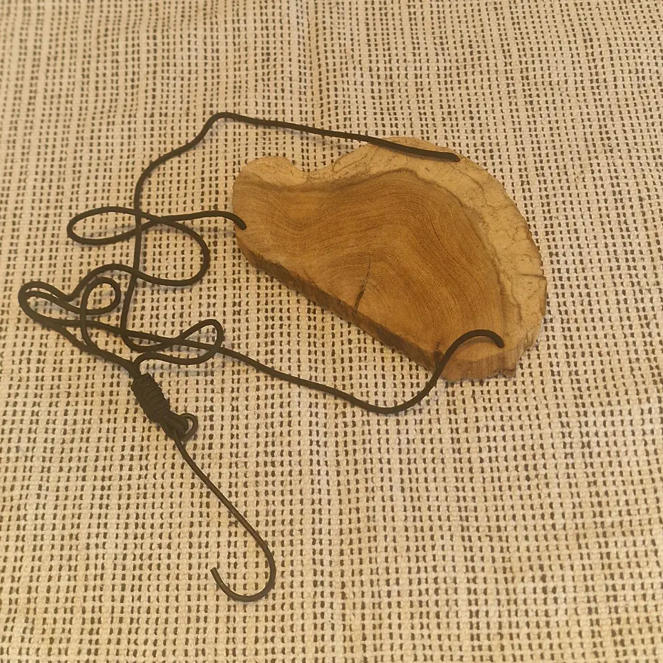 Estante Suspensa de Madeira Gamel 7