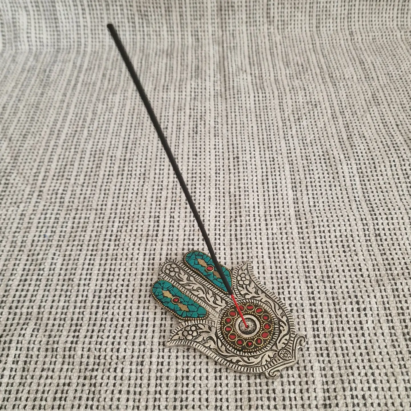 Hand of Fatima Incense Holder 2