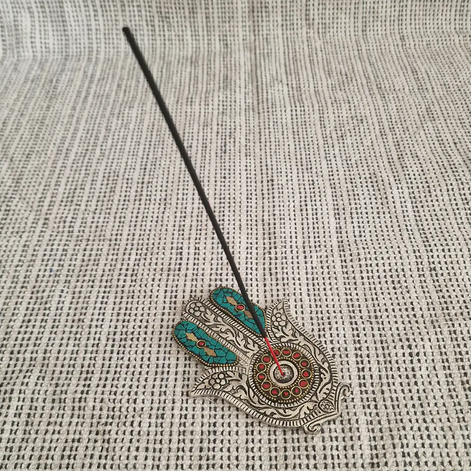 Hand of Fatima Incense Holder 2