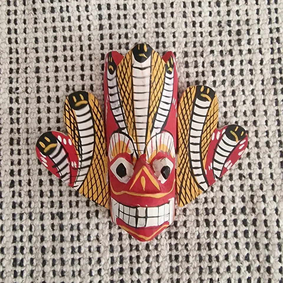 Mini Máscaras do Sri Lanka 3