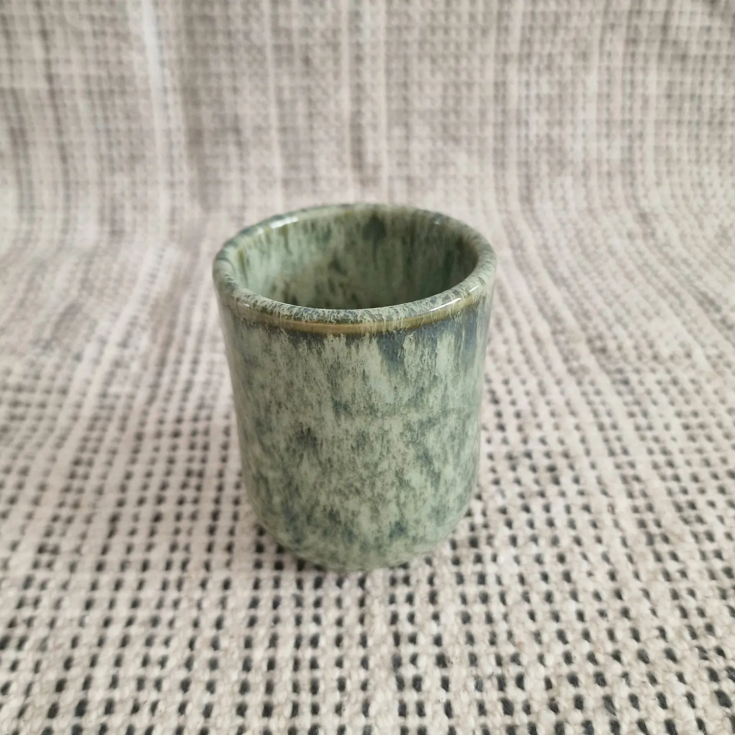 Vaso Verde Vidrado 2