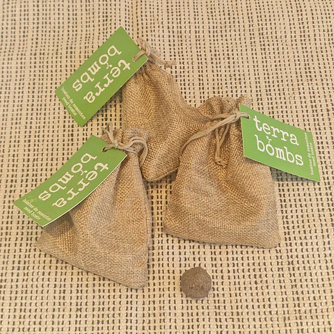 Seed Bombs in a Bag