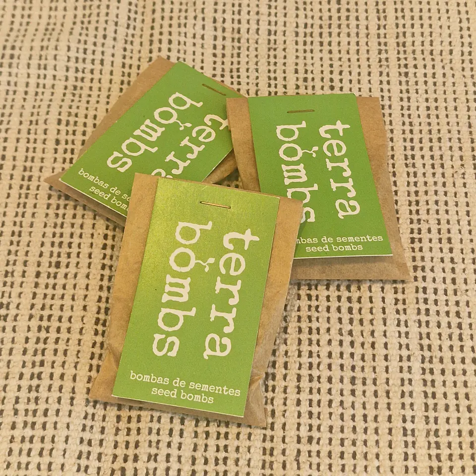 Bombas de Sementes em Bolsa de Papel 1