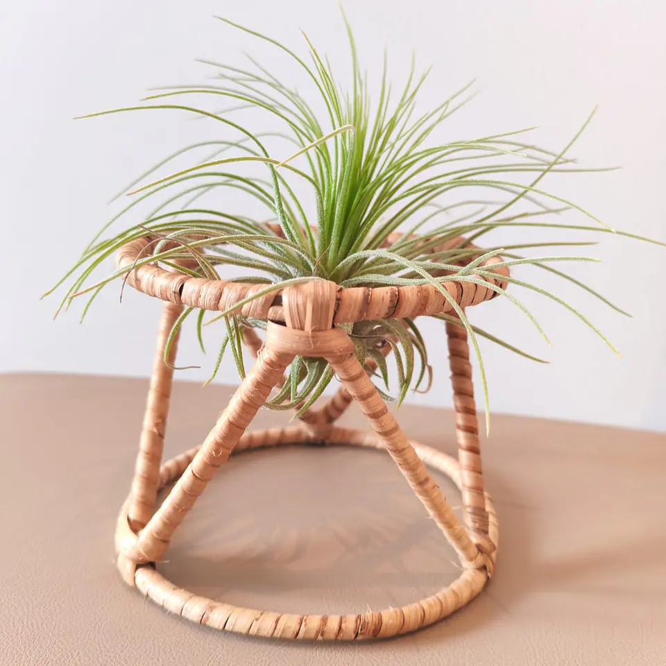 Handmade handcrafted support made in Laos. 1