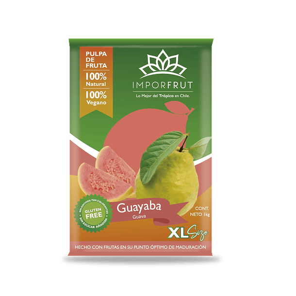Pulpa de Guayaba sin azúcar - 1 kg