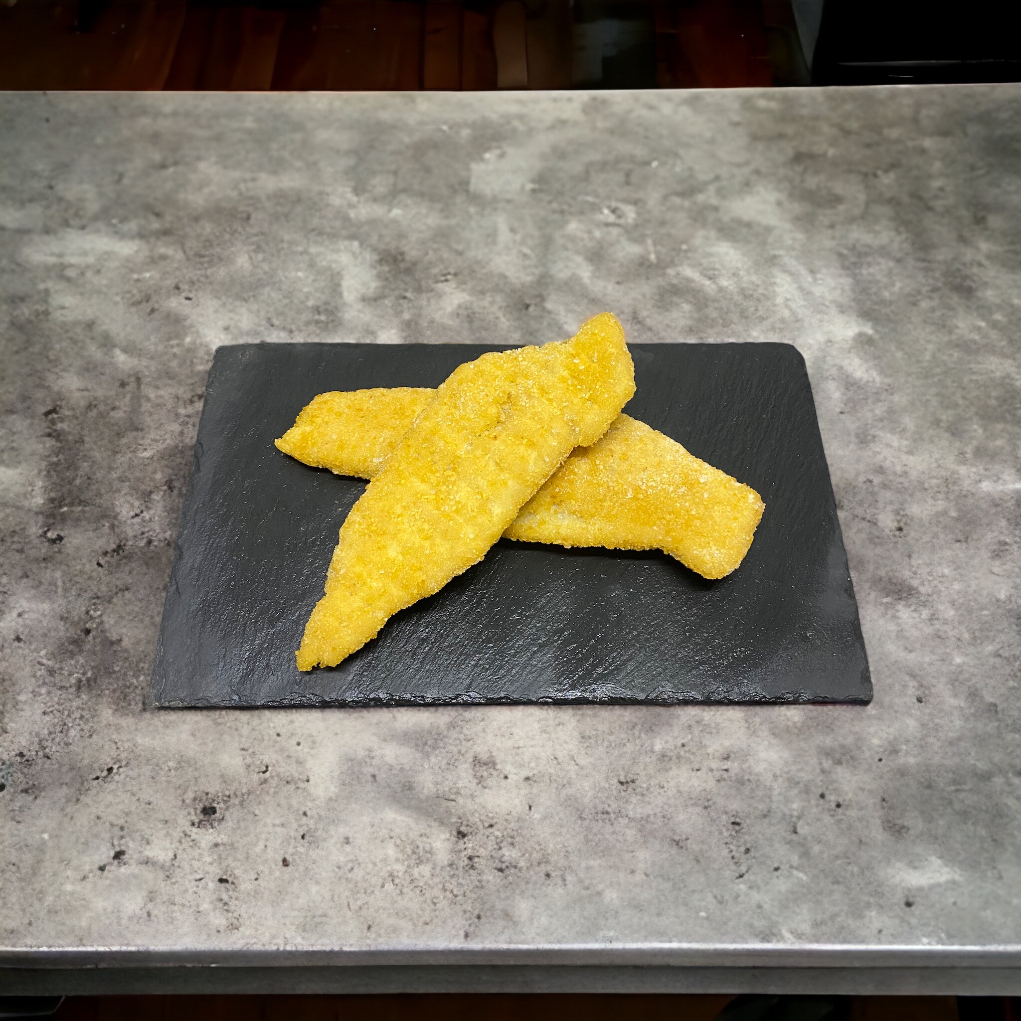 MILANESA APANADA DE MERLUZA 500 GR