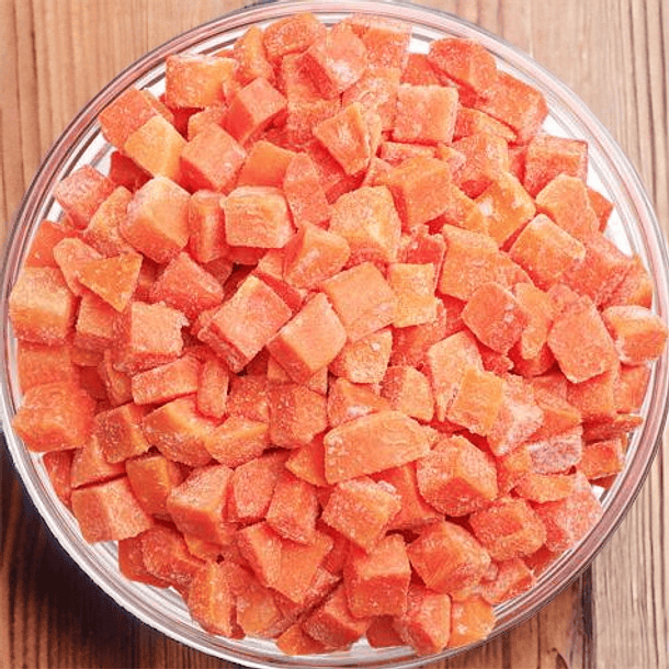 Zanahoria en cubitos - 1 kg