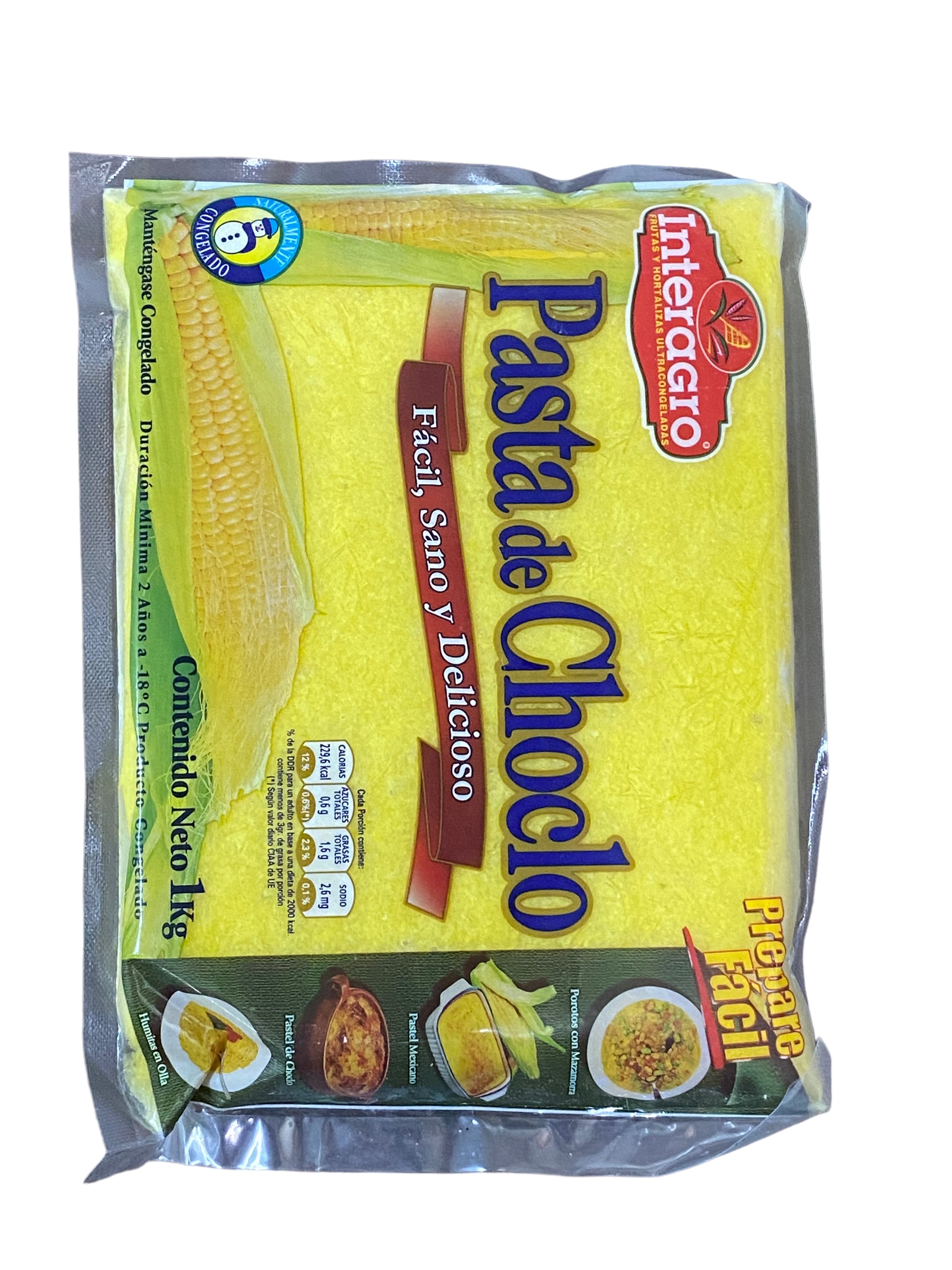 Pasta de Choclo Minuto Verde