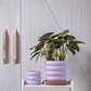 Dune Ceramic Planter in Lilac - thumbnail 1