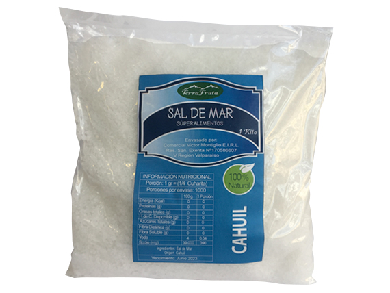 Sal de Mar Cahuil 700grs