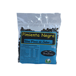 Pimienta Negra  en Granos - 50 gr - granel