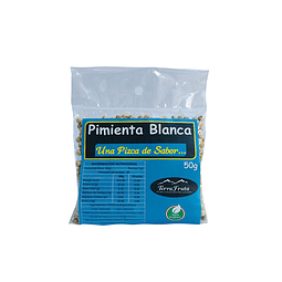 Pimienta Blanca en Granos - 50 gr - granel