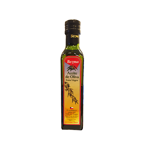 Aceite de Oliva Extra Virgen 250cc  Acidez oleica: 0,2 %