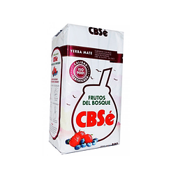 Yerba Mate CBSé Frutos del Bosque 500 gr - sin gluten