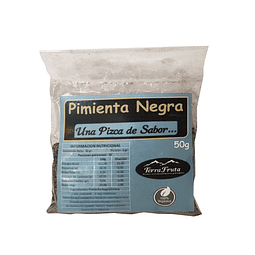 Pimienta Negra Molida 50 gr - granel