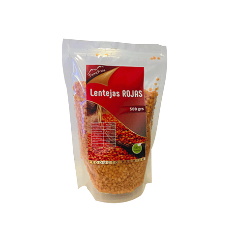 Lenteja Roja - 500 gr - granel