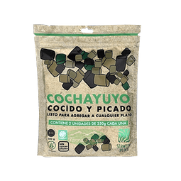 Cochayuyo Cocido y Picado - 500 gr - (bolsa con 2 unidades)   