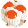 Huevos Fritos Gigantes Dulces - 100 gr aproximados - granel