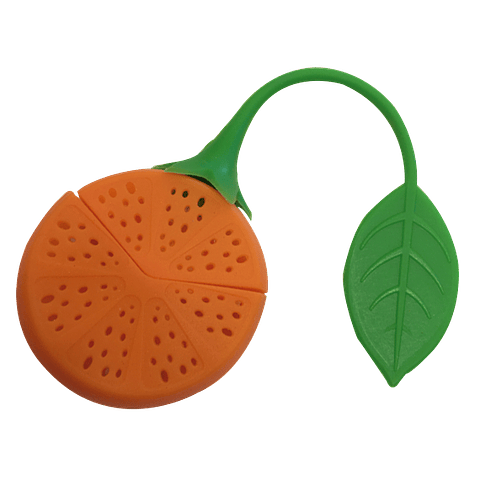Infusor para Té y Hierbas forma Naranja