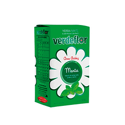 Yerba Mate Verde Flor - 500 gr - Menta