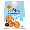 Galleta sin Gluten Chips Chocolate - sin azúcar & lactosa 150 gr 