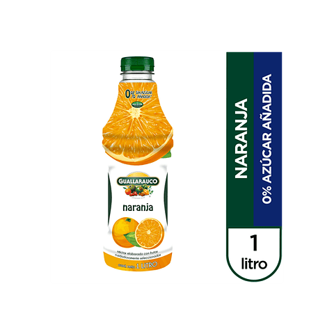 Jugo Naranja Sin Azúcar  - 1 Litro