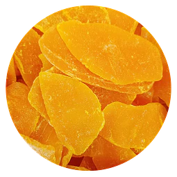 Mango Confitado  en Lonjas 100 gr - granel