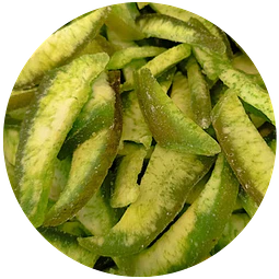 Pomelo en Lonjas confitado - 100 gr - granel