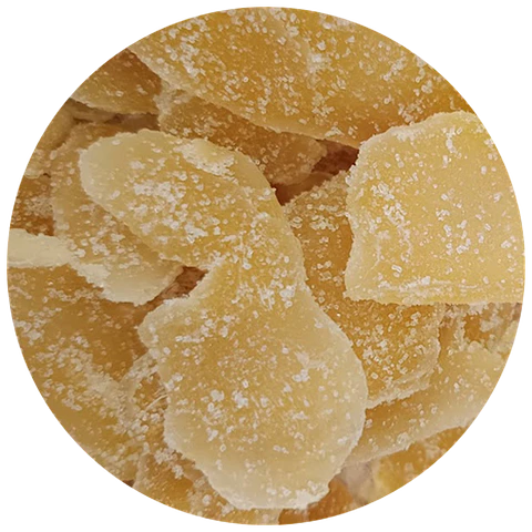 Jengibre confitado 100 gr - granel