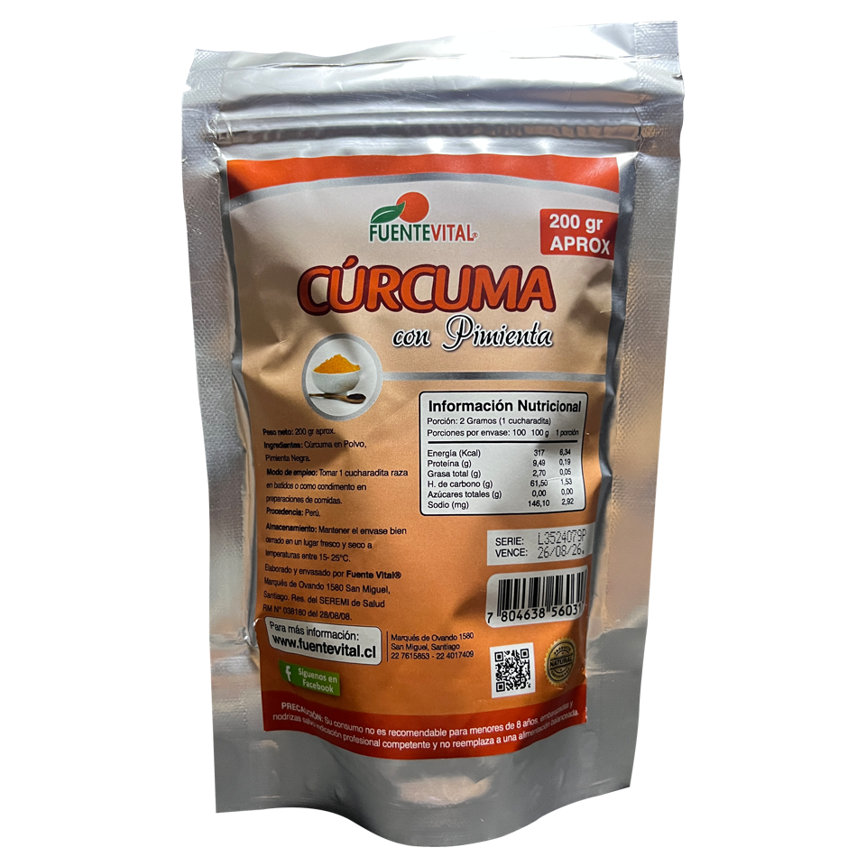 CÚRCUMA CON PIMIENTA