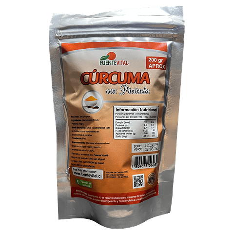 CÚRCUMA CON PIMIENTA