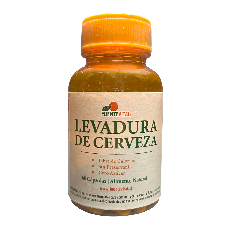 Levadura de cerveza 60 cápsulas