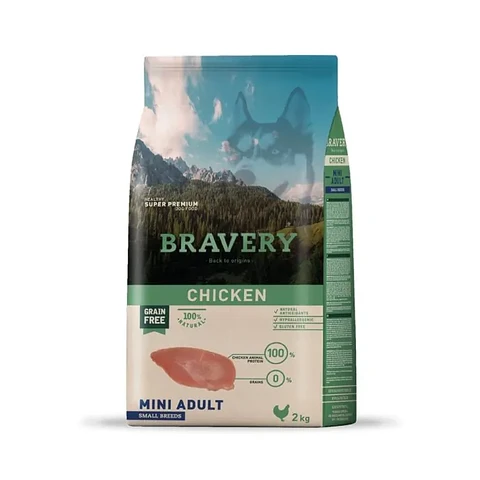 Bravery Chicken Mini Adult 2 KG