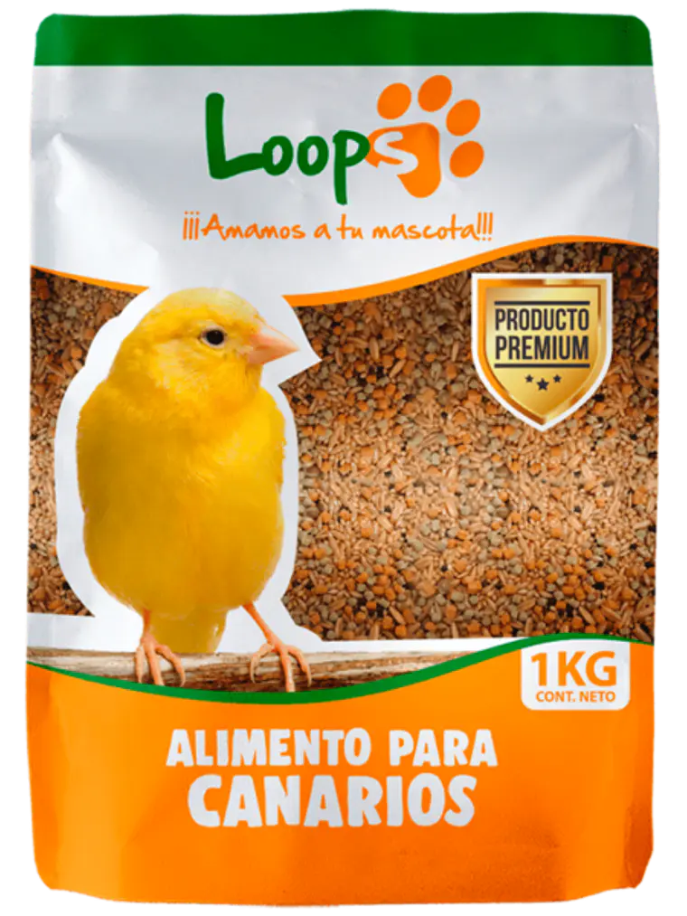 Loops Alimento para Canarios 1 KG 1